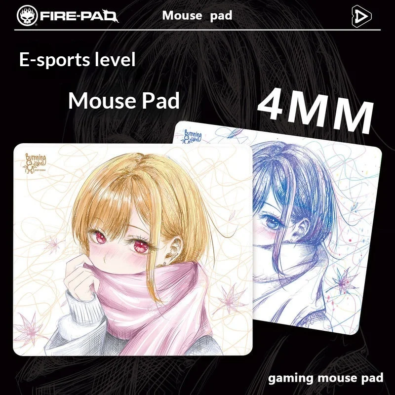 

Inferno X5 Love Language Anime Professional Gaming Mouse Pad Low Sensitivity Matte Surface For Csgo Valorant Pubg Fps Gamers Acg