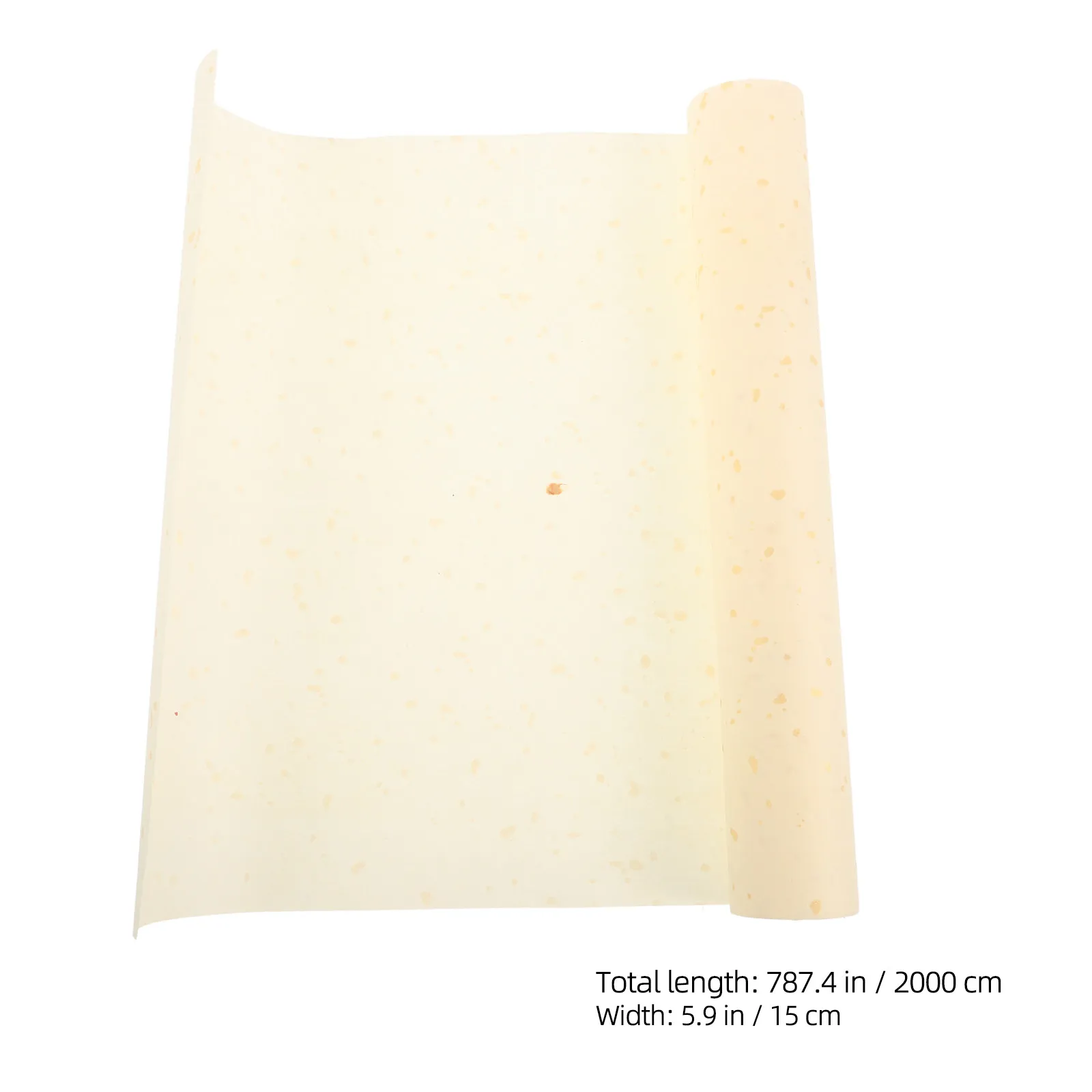 1 Roll Space-Saving Lightweight Chinese Art Paper Professional Calligraphy Paper for Office Home Restaurant School Daily Writing