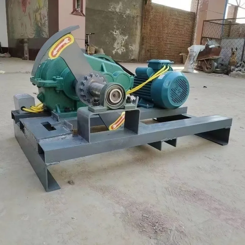 

【Best-selling】Electric Household Small Wood Splitter 4kw Double Blades Wood Processor Log Splitter