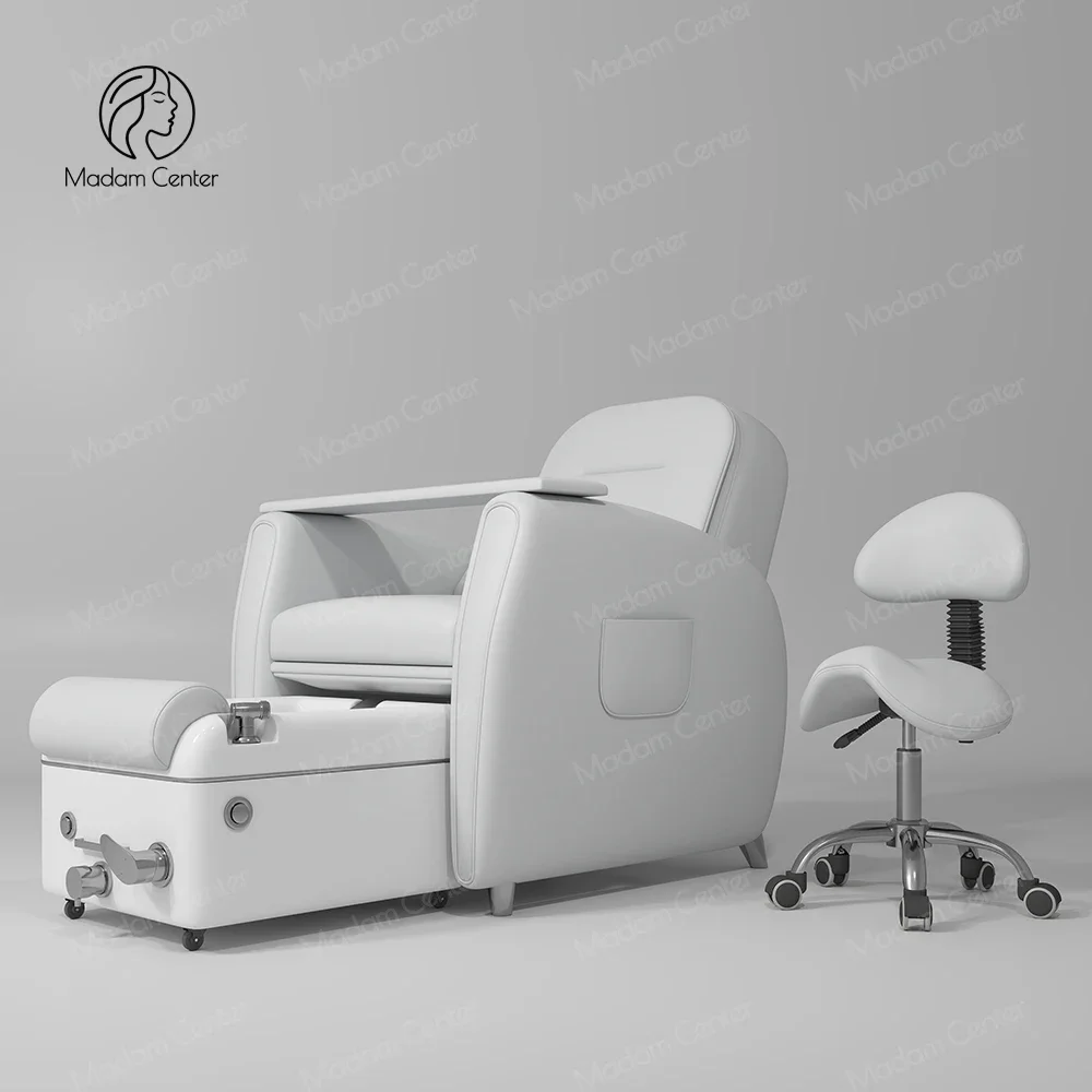 

Pedicure Chair Foot Care Nail Massage Chair Chair Recliner With Pedicure Foot Spa Basin For Salon