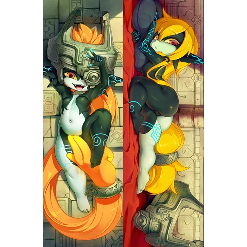 

Anime Renamon Furry Dakimakura Pillowcase Waifu Life Hugging Body Pillow Case Otaku Cushion Pillow Cover Bedding Pillows Decor