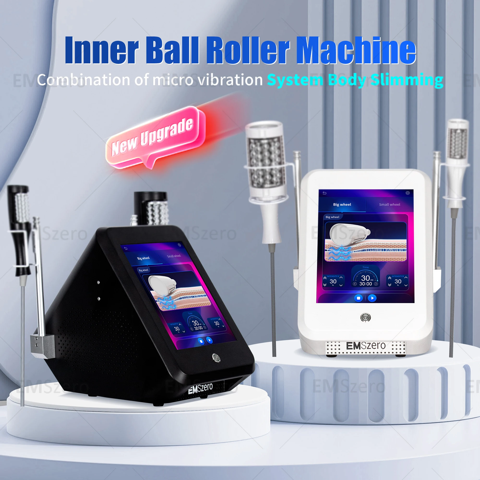 

2024 15 Tesla EMSZERO+Roller RF EMS Body Stimulator Muscle Machine Slimming EMSZERO Salon Machine