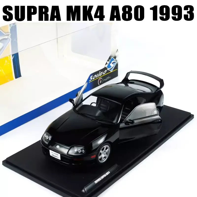 Solido 1/18 SUPRA MK4 A80 1993 vehículo de motor de juguete de aleación regalos de modelo de Metal fundido a presión