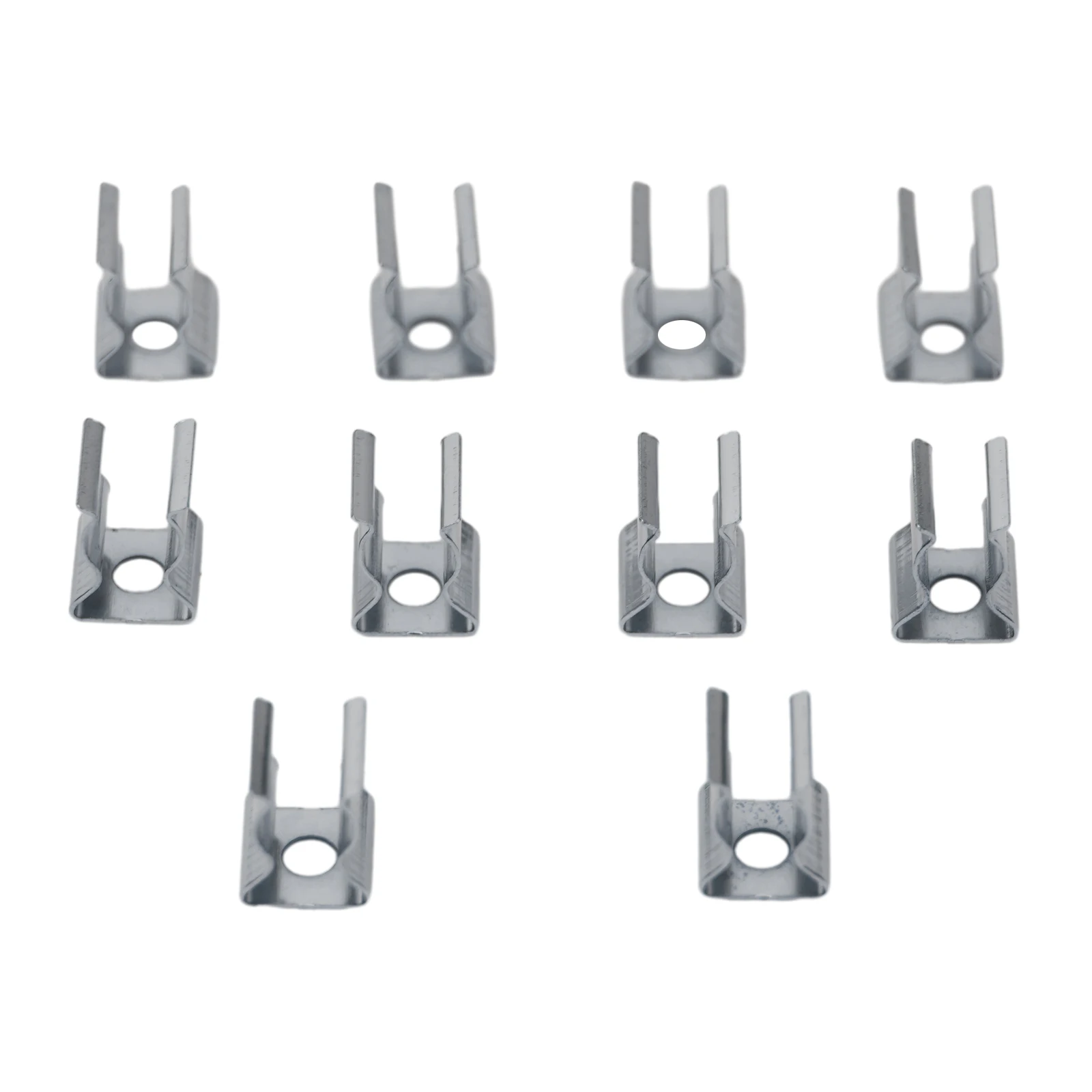 Spring Terry Clips 10PCS Heavy Duty Open Type Tool Clips for Organizing Tools and Clipping Pipes in Garages and Storage Areas