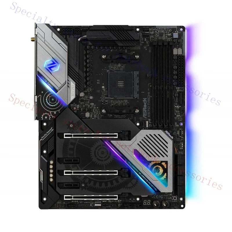 Tarjeta Madre A+ FOR Asrock Taichi AM4 AMD X570 ATX DDR4-SDRAM