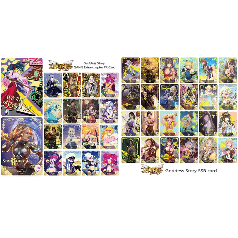 

Японское аниме «История богини» 2M02 SSR PR Yuna Daisy Cirilla Fiona, коллекционные карты, подарки на Рождество и день рождения, детские игрушки