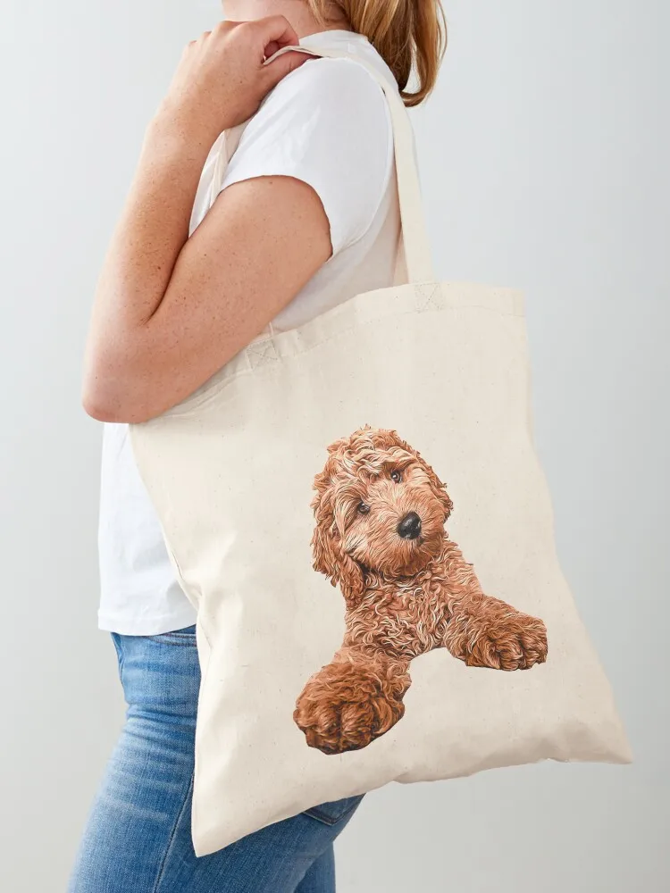 

Cavapoo Labradoodle Goldendoodle Poodle Mix Tote Bag tote bag women shoping bag Women's shopping