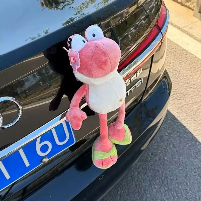 

Русская кукла с хвостом автомобиля, пара кузова автомобиля, электромобиль, забавная лягушка, автомобиль, внешние аксессуары с пряжкой, подарок H2