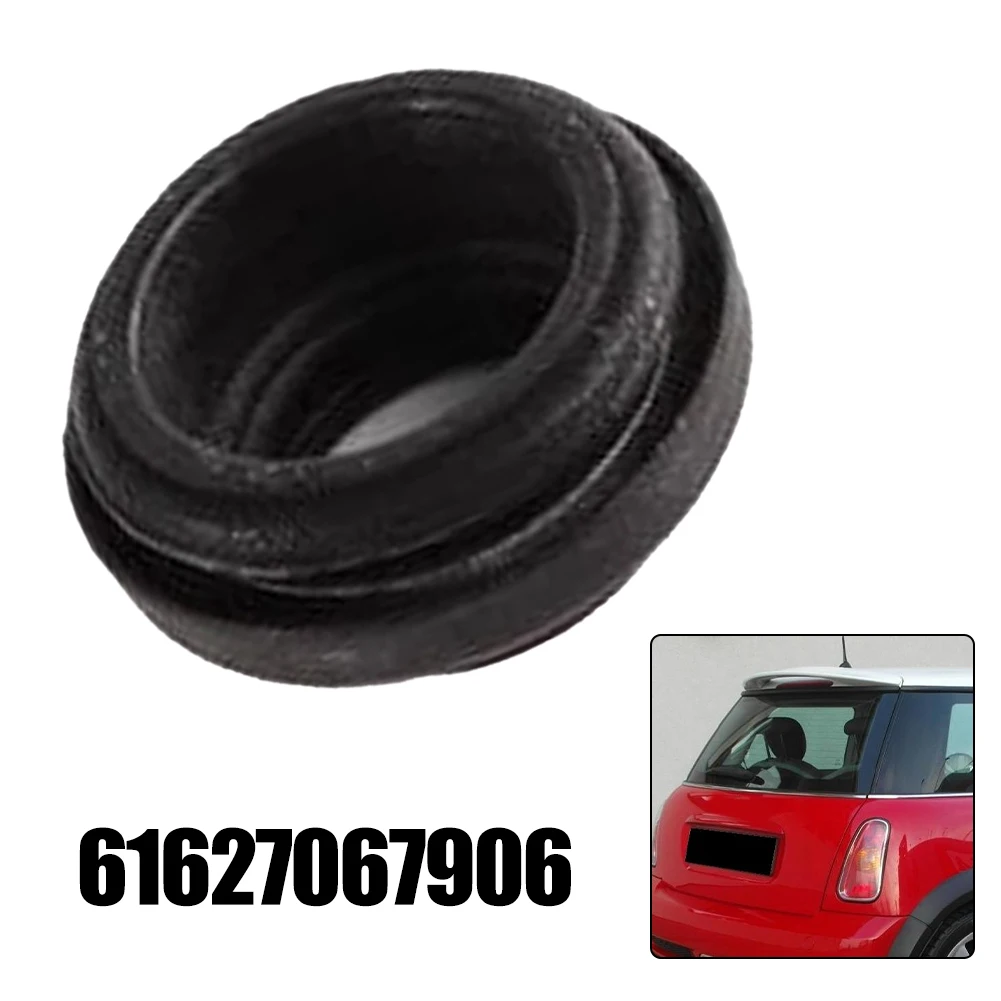 

For MINI R50 MINI Tailgate Seal Car Maintenance Black ABS Material Compatible With MINI OEM Number 61627067906 Practical Design