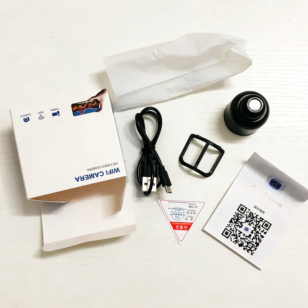 X5 Small WiFi Camera 720P HD for Home Office Support Remote APP Viewing Screenshot & Video Recording