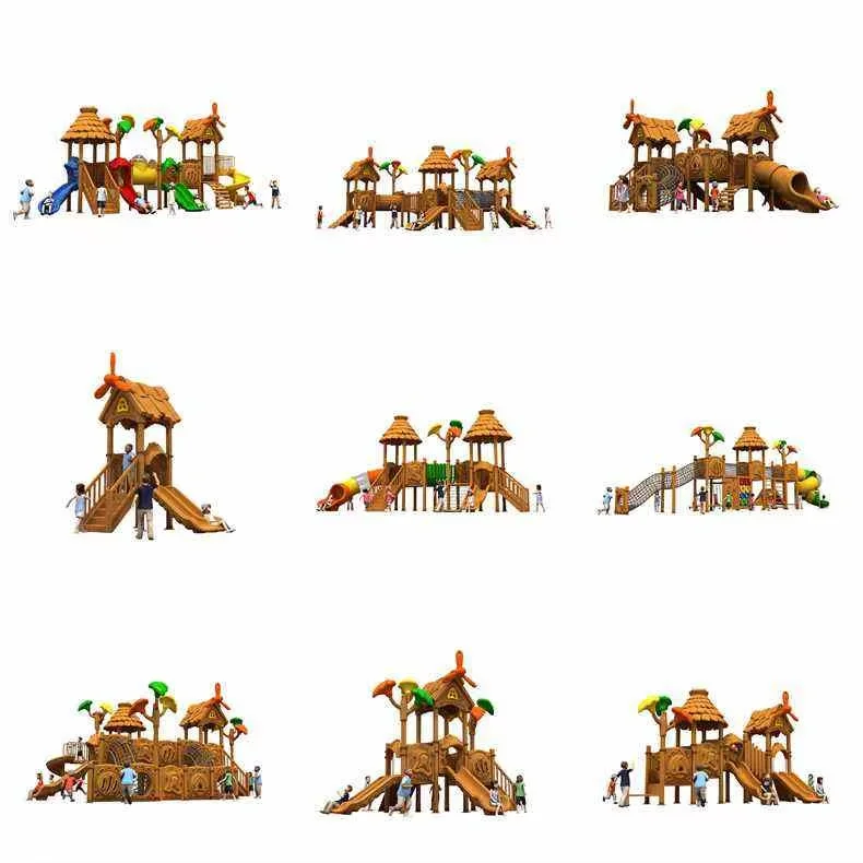 Playhouse Kids Playground Tube Slide Toddler Equipment Gametime Commercial Plastic Outdoor Playground