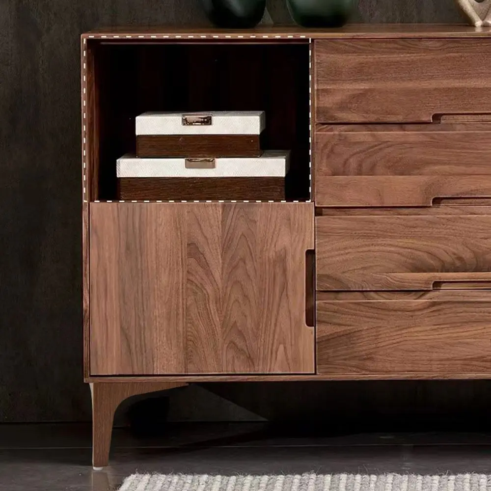 أرجل الأثاث المعدنية البديلة لأرجل الخزانة المقاومة للاهتراء ومضادة للخدش على شكل مثلث منضدة صندوق تخزين الساق #3