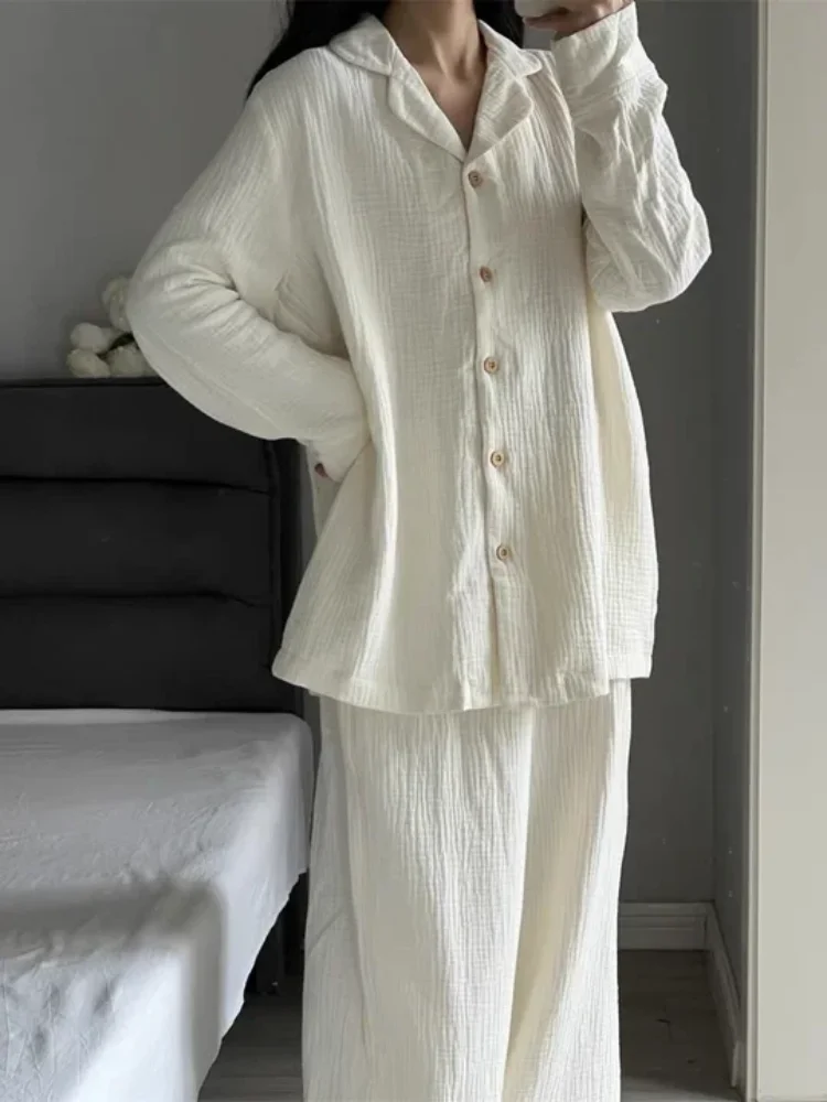 Pigiama semplice in tinta unita per ragazza piccante in stile americano set primavera/autunno set di abiti da casa per ragazza piccante in stile giapponese stile Harajuku