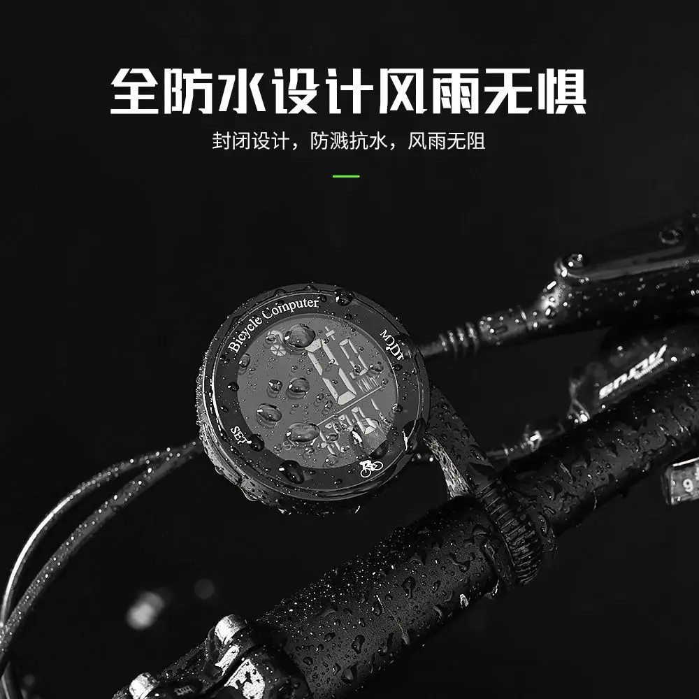 

Wireless Bicycle Code Meter Road Bike Mountain Bike Riding Smart Speedometer Waterproof Luminous Odometer Speedometer