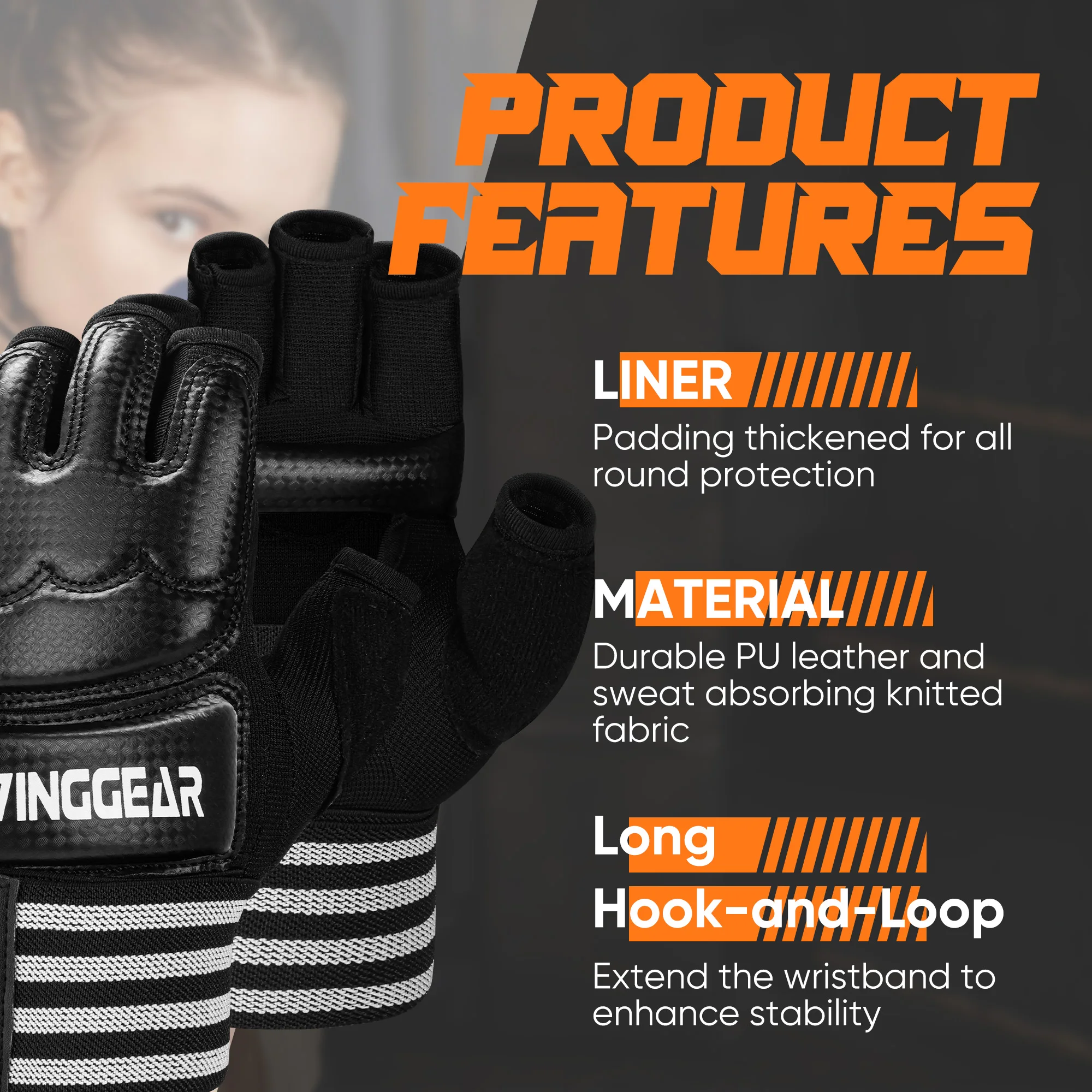 Unisex Boxing Gloves MMA Muay Thai Taekwondo Half Finger Training Gloves for Men And Women