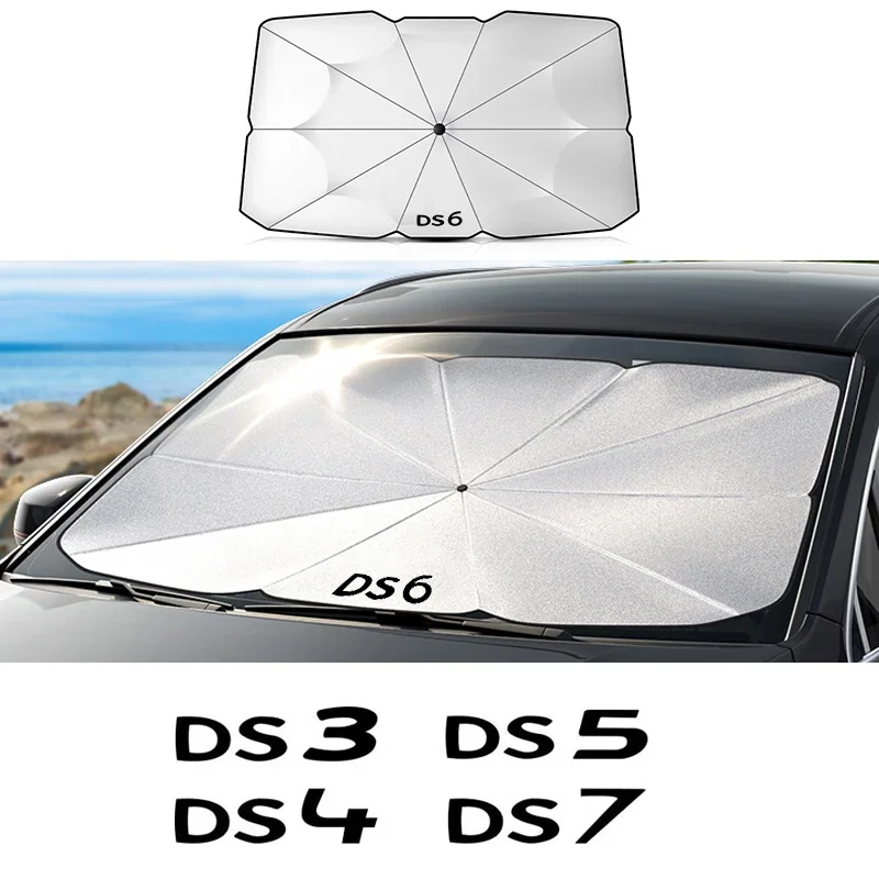 

Car windshield sunshade for Citroen DS3 Cabrio DS4 DS5 Prestige 5LS DS6 DS7 foldable heat insulation sunshade accessories