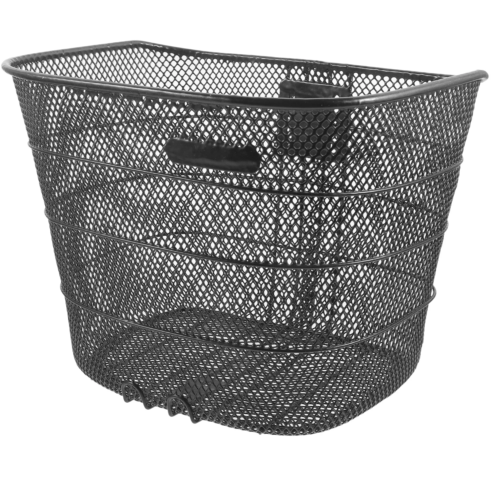 Large Capacity Metal Bike Basket Sturdy Handlebar Accessory Vegetable Storage Multi-Function Riding Stable Durable