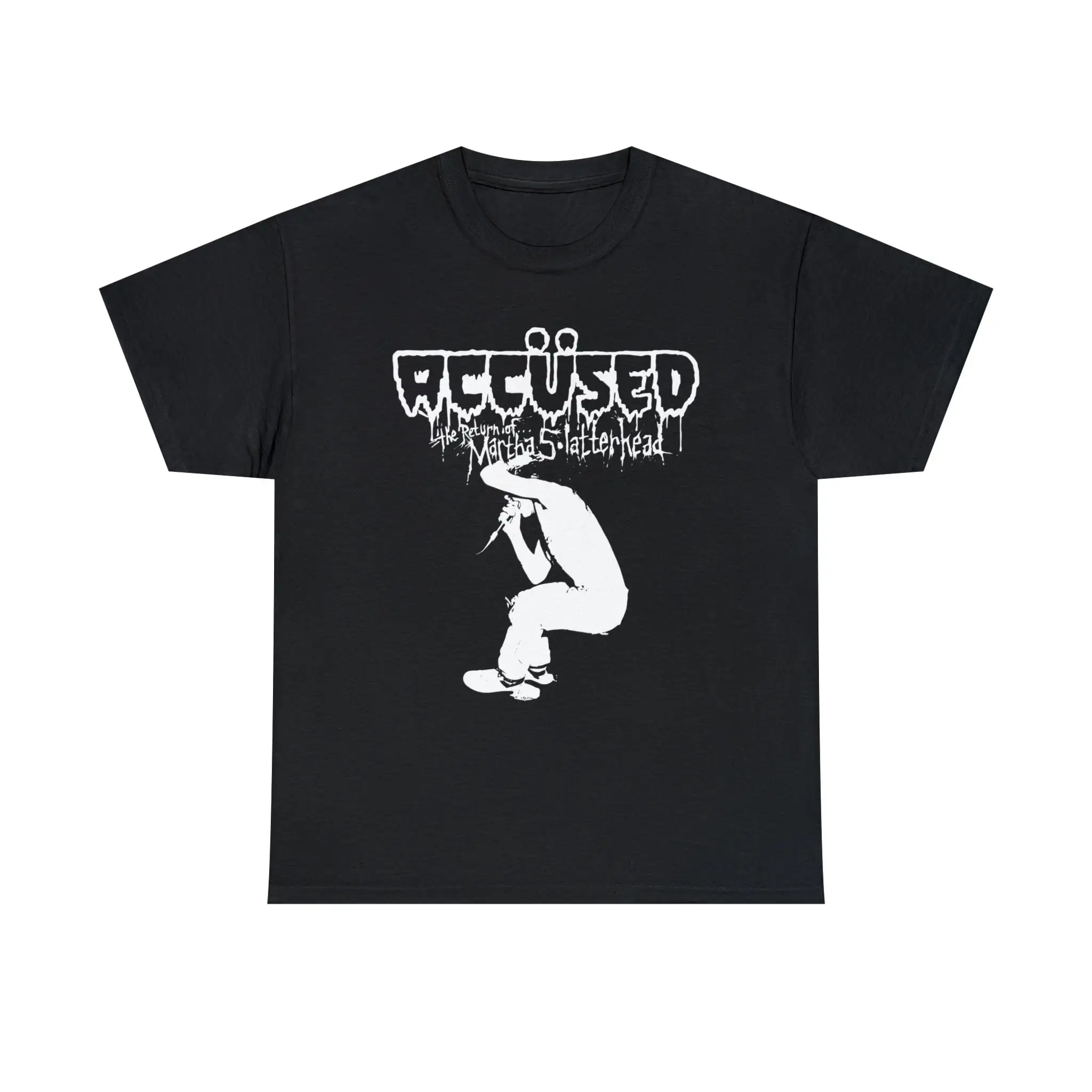 The Accused T Shirt Martha Splatterhead Live Heavy Cotton