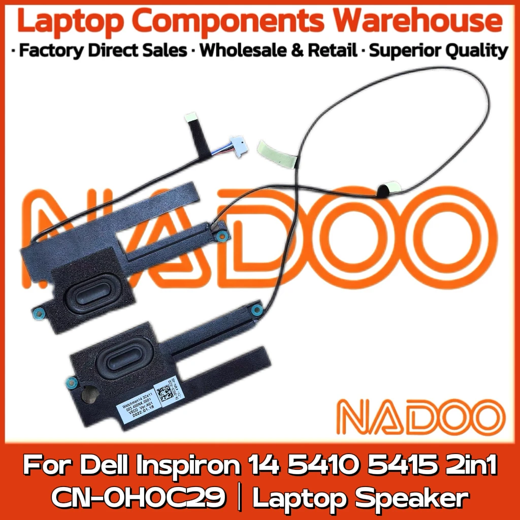 

New Original Laptop Notebook Audio Speaker For Dell Inspiron 14 5410 5415 2in1 built-in speaker horn audio CN-0H0C29