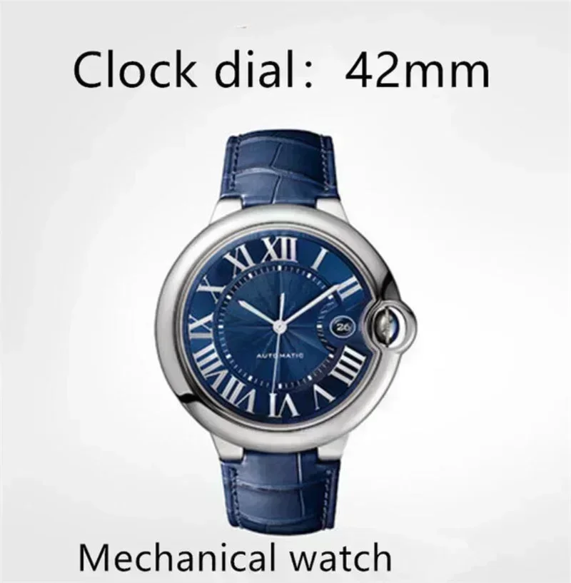 

New Fashion Sport Women Black Blue Couple Style Leather Ballon Watch Quartz Sapphire Customized