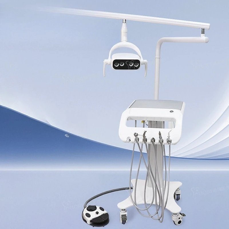 

Dental mobile trolley, dental examination teaching dental table free clinic
