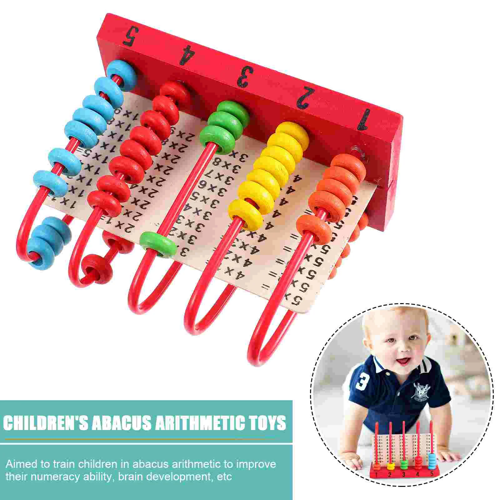 Children Creative Calculation Game Learning Abacus Computing Frame Math Toys