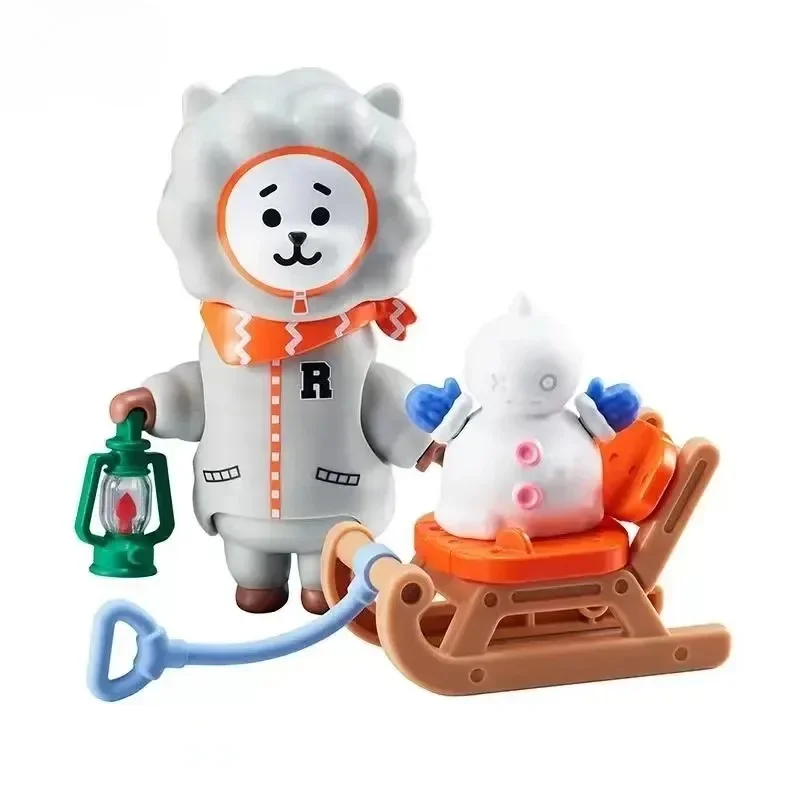 Kawaii BT21 Winter Series TATA KOYA Cute Cartoon Anime Children's Toy Collection Gift