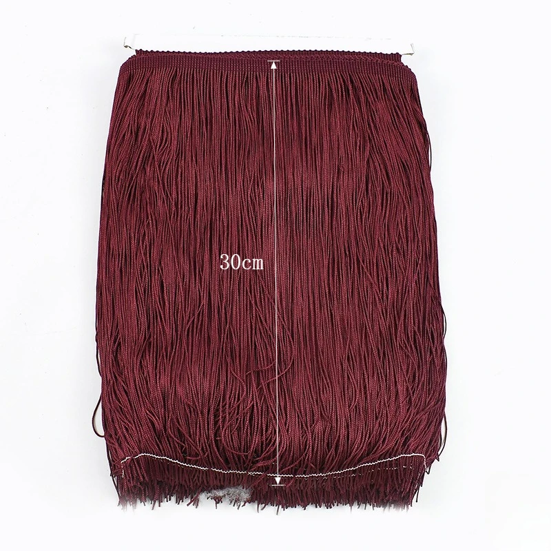 Red Tassel Fringes for Sewing Projects