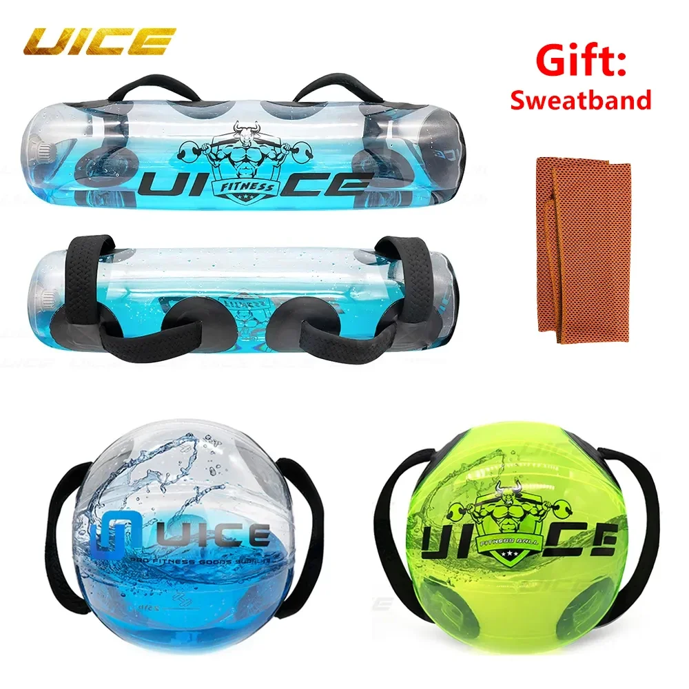 Aqua Ball Bag Bodybuilding Fitness Aqua Ball 15/20/35KG Gym Accessories Water Power Bag Weightlifting Sport Heavy Duty Power Bag