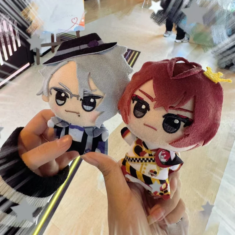 

Twisted Wonderland Azul Ashengrotto Riddle Rosehearts Plush Doll Set 10cm Cute Game Stuffed Toy Keychain Bag Pendant Fan Gift