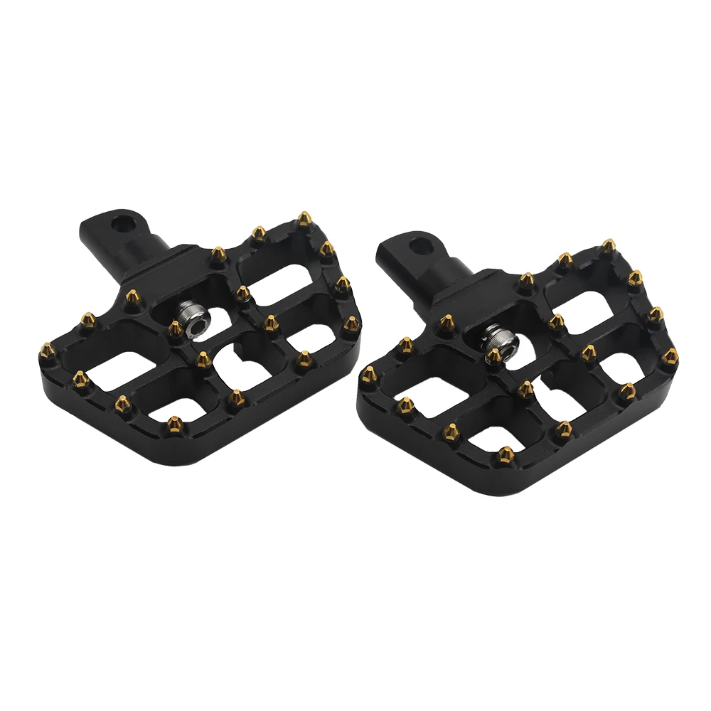 

For Harley Sportster XL 883 1200 883 Iron Dyna Fatboy Driver Front Footrest Pedals Motorcycle Rotatable Footpegs Rear Foot Pegs