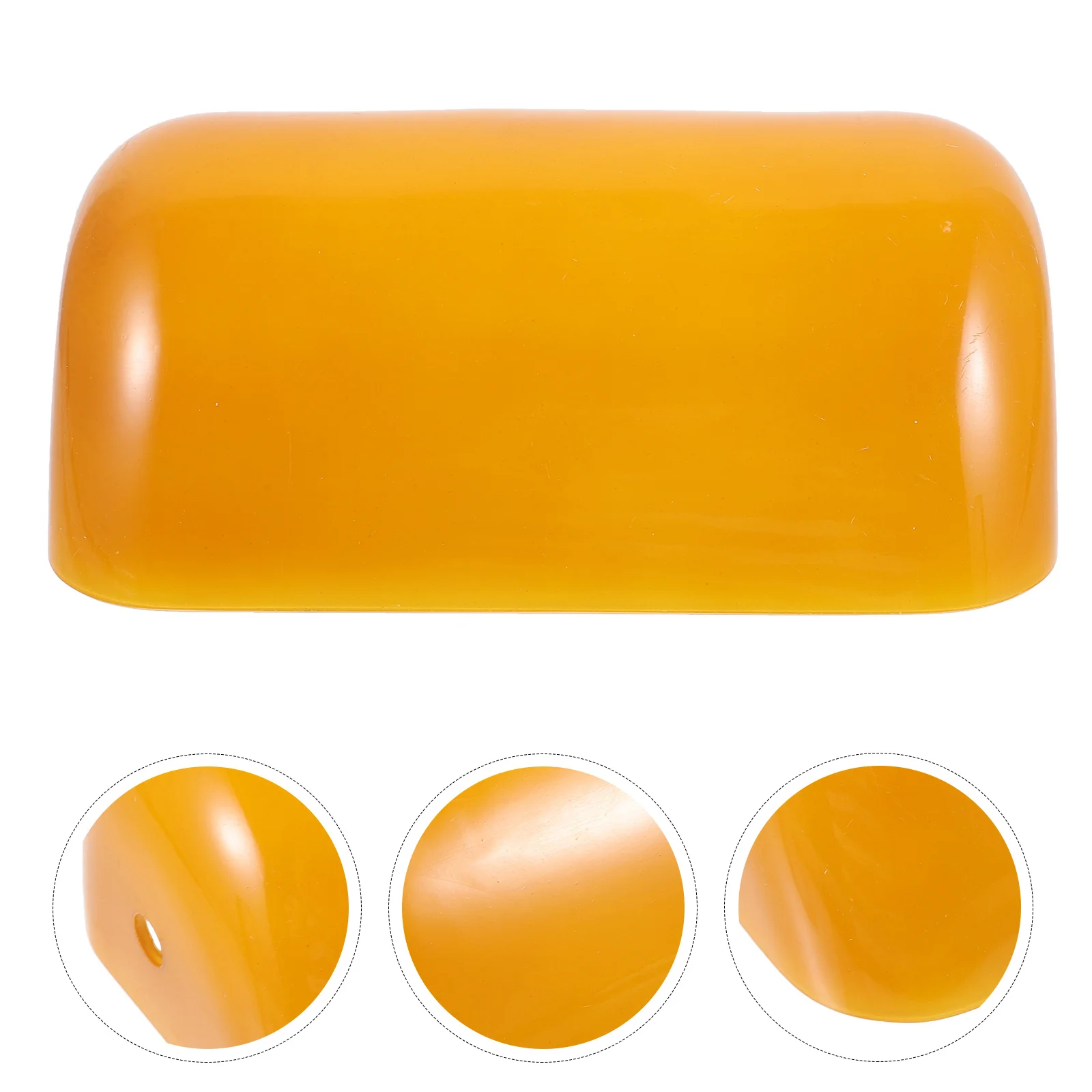 موثوقة الزجاج المصرفيين عاكس الضوء خمر ديكور الجدول غطاء خفيف للمنزل مكتب عنبر استخدام المصرفيين عاكس الضوء