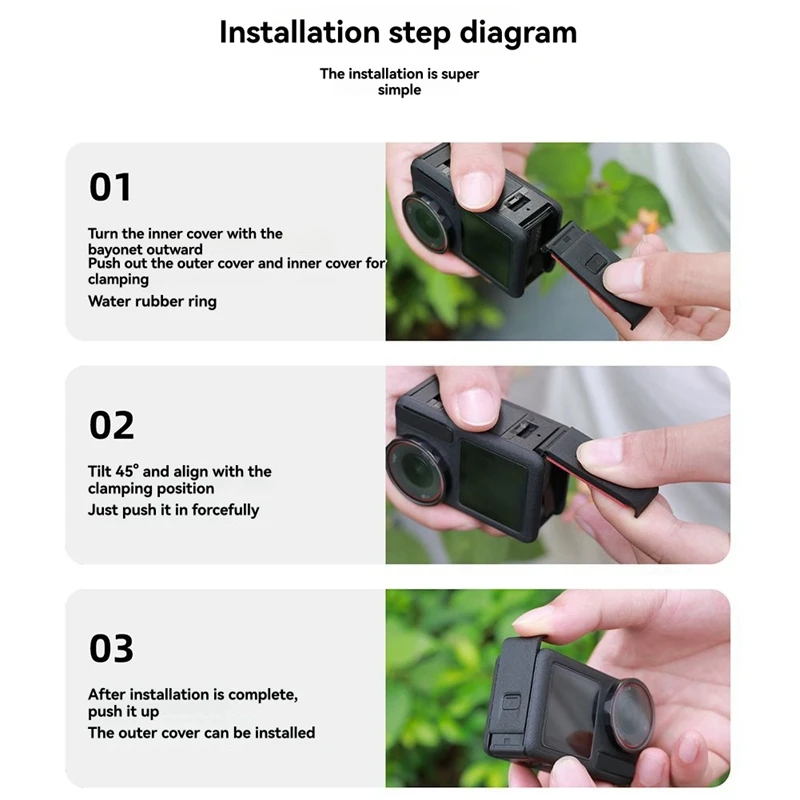 For Action 5 Pro Battery Cover Batteries Port Slot Protect Cover Waterproof Dustproof Replace Cover [IANC-]