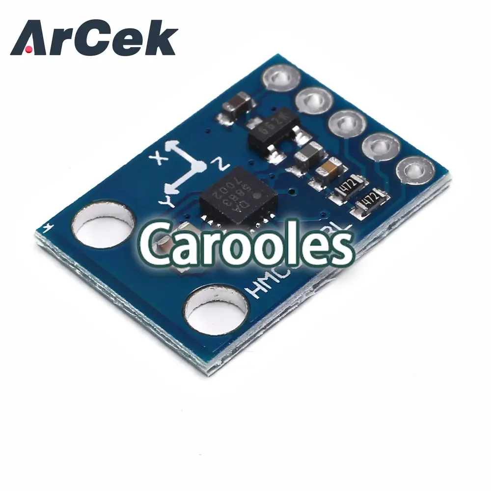 GY-273 HMC5883 HMC5883L 3-5V Triple Axis Compass Magnetometer Sensor Module for Arduino Three-Axis Magnetic Field Module DIY KIT