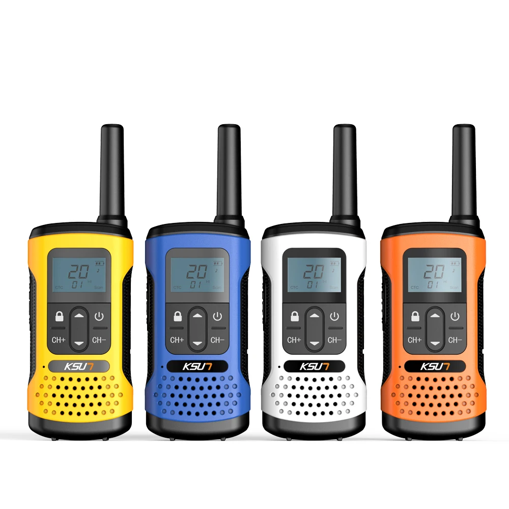 KSUN GZ32 اتصال داخلي لاسلكي PMR FRS ترخيص يده اتجاهين ناقل موجات الراديو UHF اسلكية تخاطب لمطعم الفندق