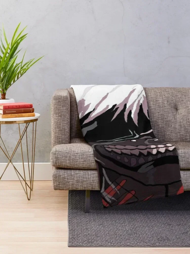 Ken Kaneki Digital Throw Blanket Furrys Luxury Brand Soft Plush Plaid decorative Blankets