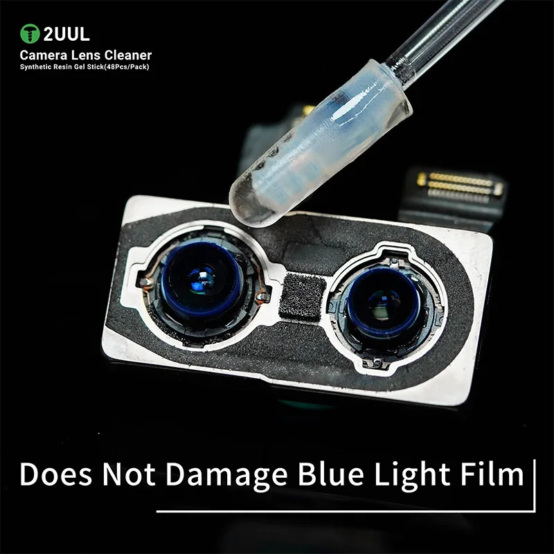 2UUL Synthetic Resin Camera Lens Cleaning Gel Stick/Tube Type Non-Damaging Dust Removal Sticks For Mobile Phone/DSLR Cameras