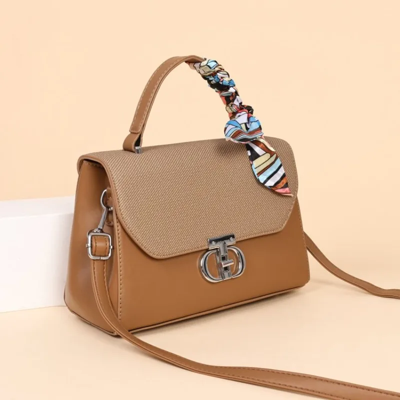 Paris Fashion Diaper Bag Ladies Elegant Handbag Leather Crossbody Shoulder Messenger Purse Tote Designer