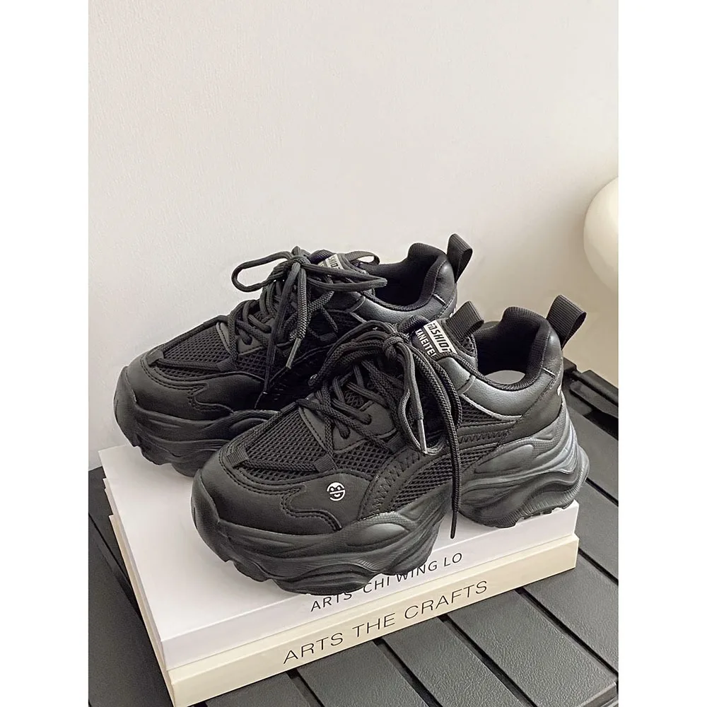 2024 Spring New Women Thick Sole Sports Outdoor Shoes Breathable Women Casual Shoes Lightweight/Comfortable Women Shoes 24-183