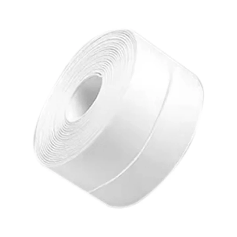 Nastro sigillante autoadesivo da 3.2M nastro adesivo da parete ad angolo per bagno impermeabile in PVC a prova di olio per lavello da cucina