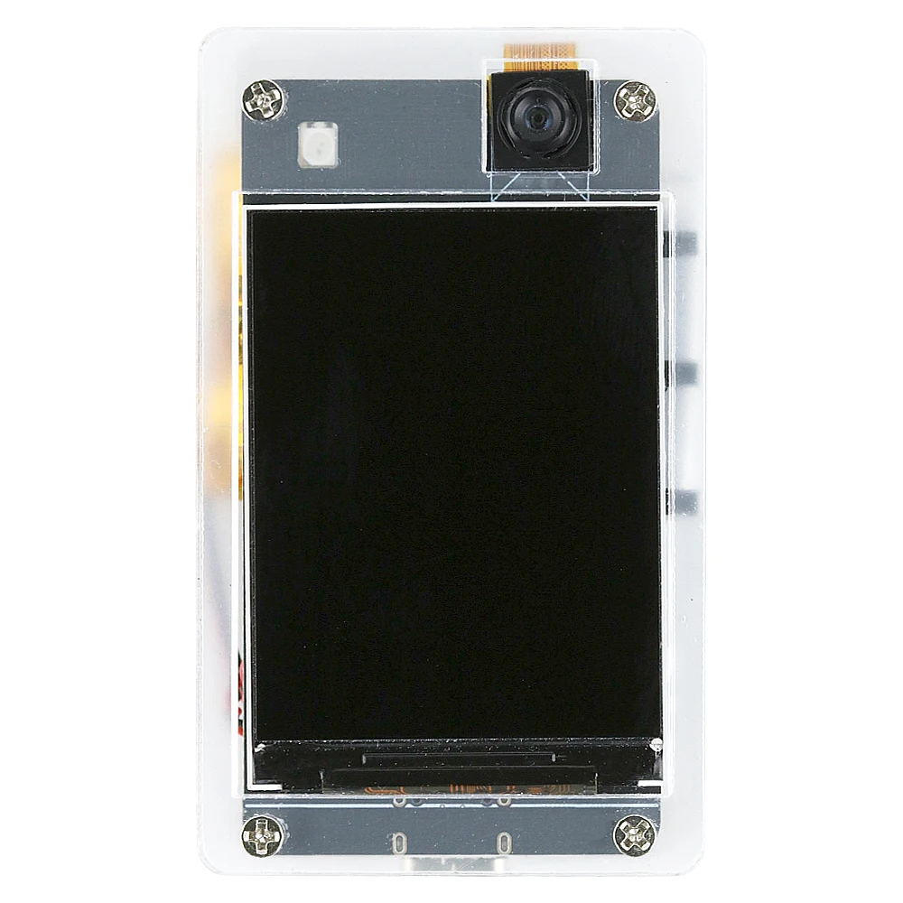 ESP32S3N16R8 Development Board with Dual Microphone Voice Interrupt Object Recognition Camera 2.0 Inch Screen 300K Pixel 1000mAh