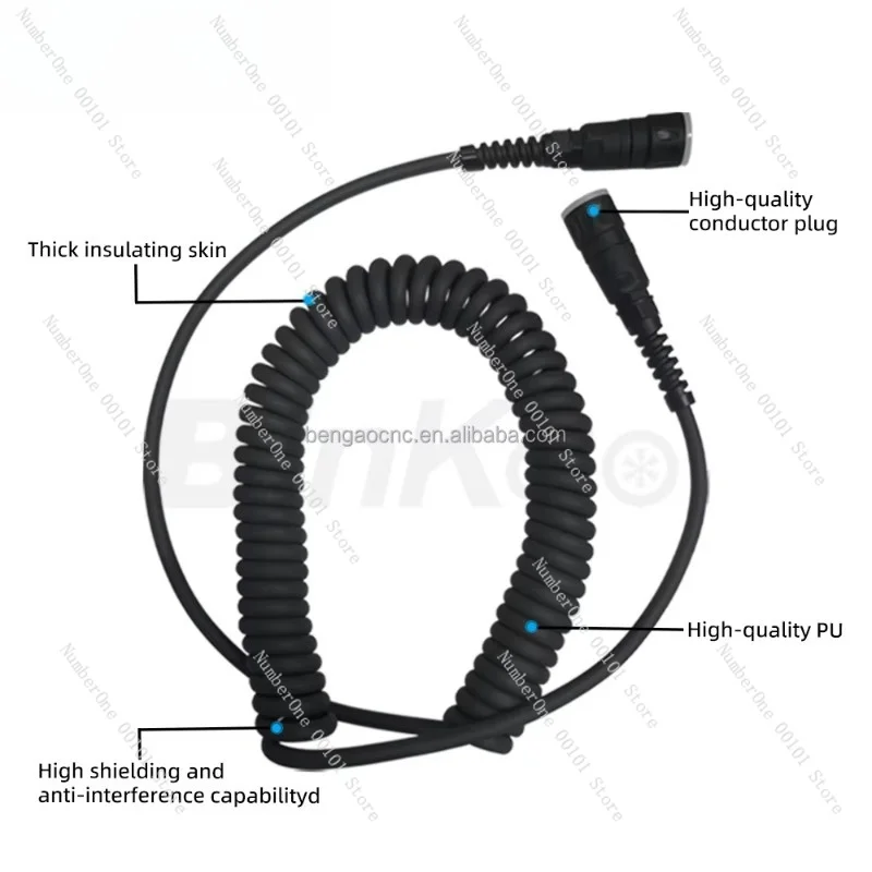 Replacement HR410 HR510 MPG Handwheel Cable, Different Lengths with Connector Options, CNC Manual Pulse Generator Cord
