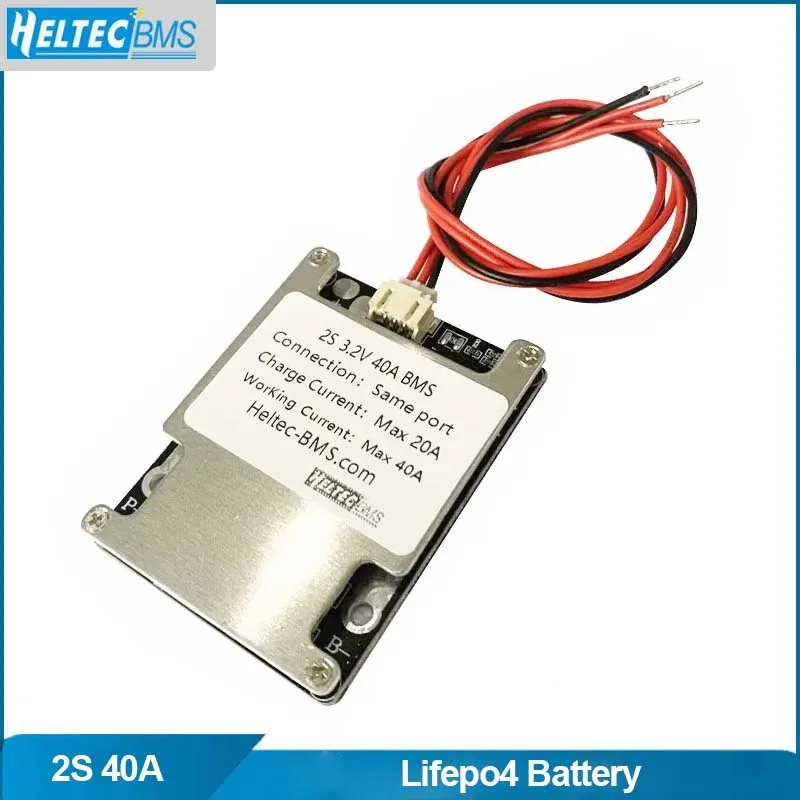 

Heltecbms 2s bms 18650 board with balancing 40A Lipo/Lithium iron phosphate battery protection board/lipo battery 2s 7.4v bms