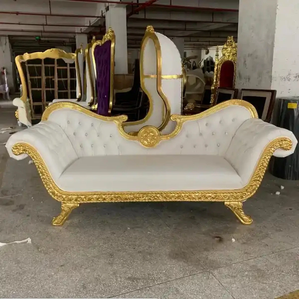 Hotel Wedding Banquet Party Light and Luxury Modern Multi person Combination Adult Sofa 377
