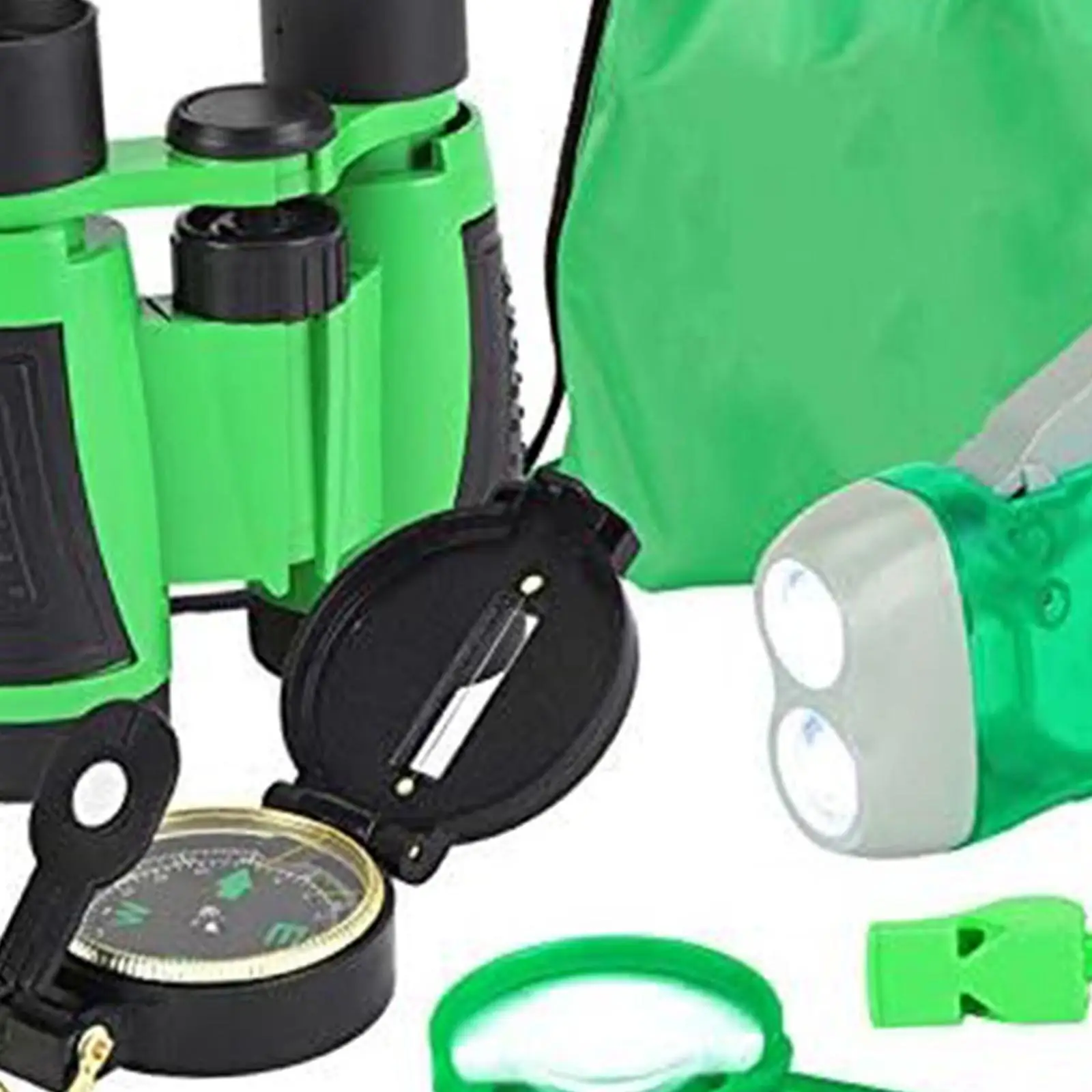 Kids Nature Explorer Kit with Bug Catcher Viewer Binoculars Compass for Outdoor Education Adventure Camping Toys for Children
