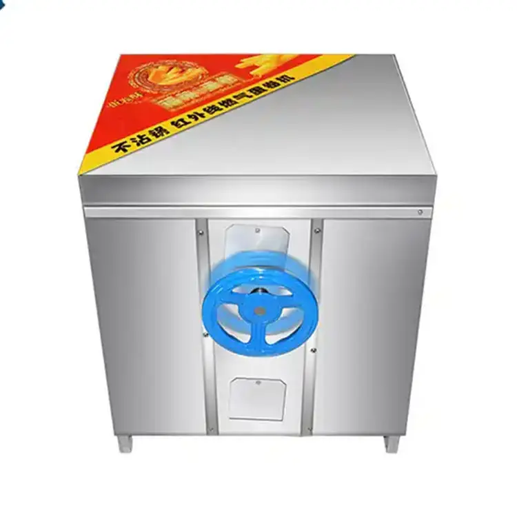 Mesin Pembuat Wafer Gulung Otomatis dari Baja Anti Karat untuk Pembuatan Waffle Bar, Kue Kering Kelapa untuk Hotel, Kondisi Baru dan Bekas Tersedia