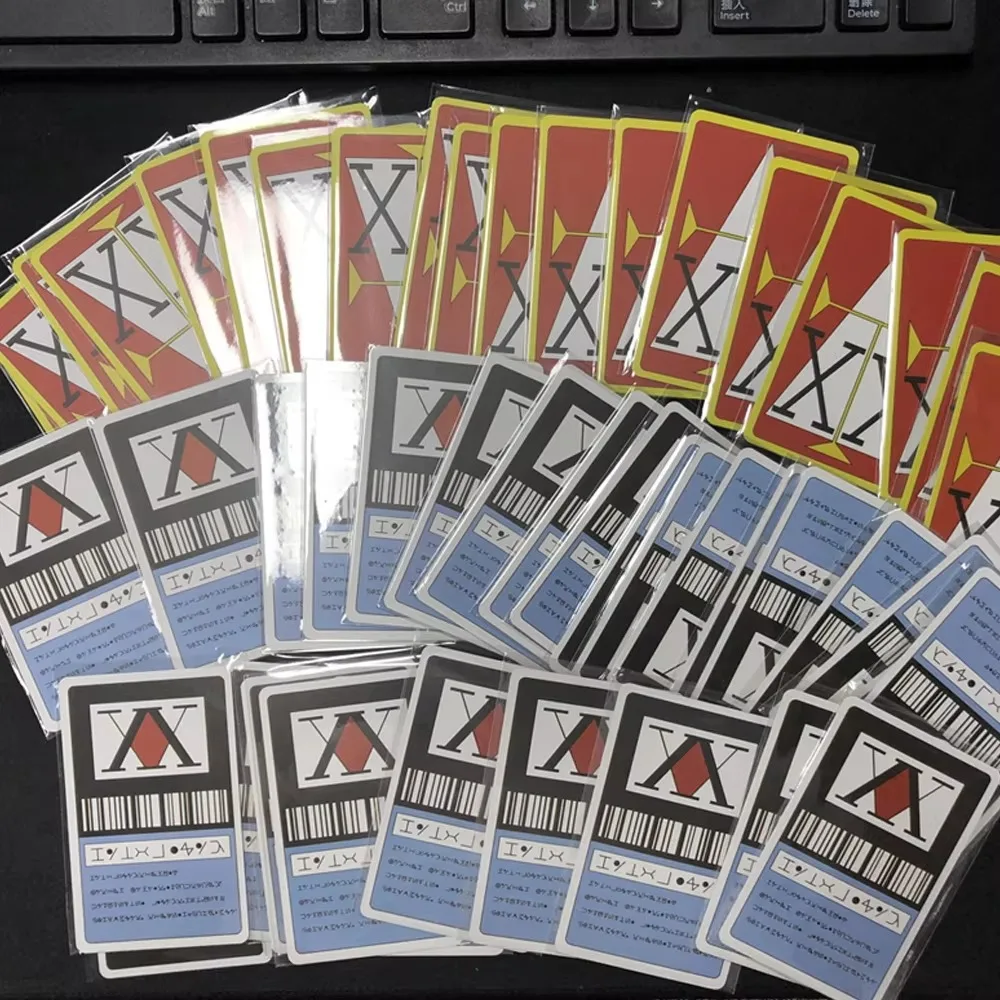 Hunter x Hunter License Card GING FREECSS Cosplay Japan Anime Hisoka Kurapika Killua Zoldyck PVC Cards Collection Costume Props image 5