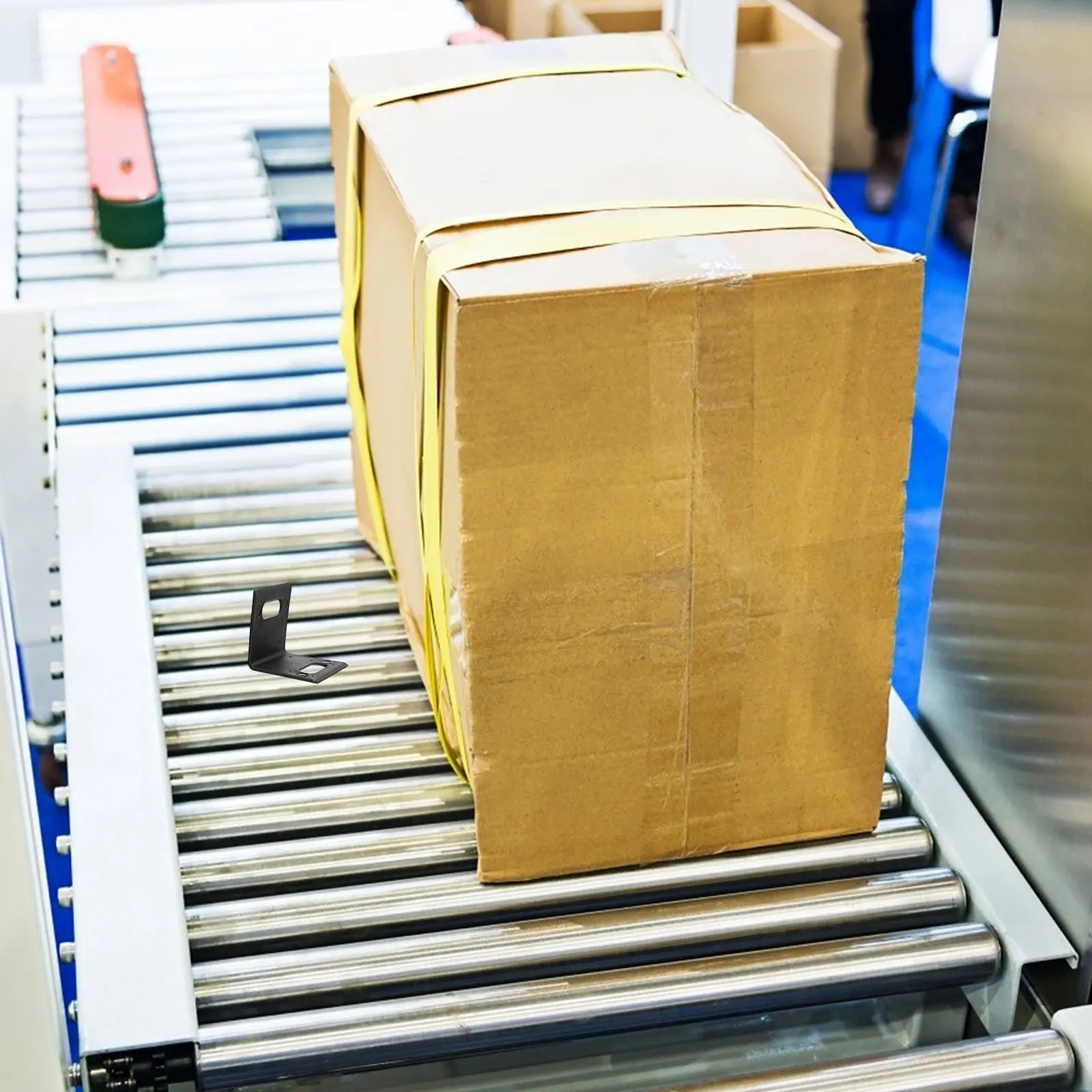 100Pcs Strapping Clips Plastic Corner Protector Durable Packaging Solution Stable Grip Hand Packaging Logistics Industry