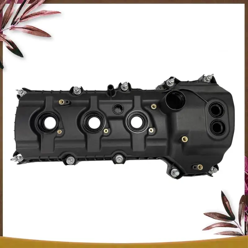 

AB59-Valve Cover Car Supplies Black Valve Cover BR3Z-6582-R For Ford Explorer F-150 Mustang 11-19