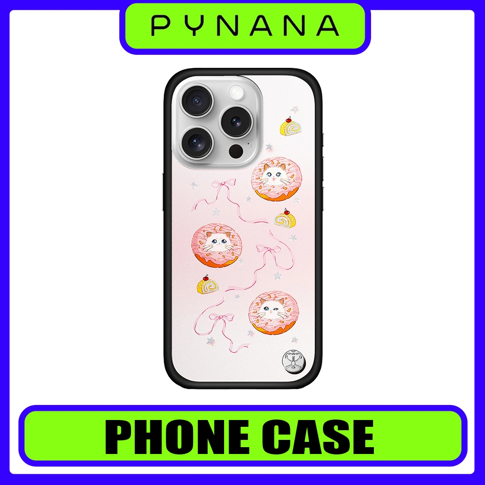 

Чехол для iPhone Pynana для Iphone16promax/16pro, чехол с изображением вдохновения, совместная модель, ценный индивидуальный чехол для телефона, подарок
